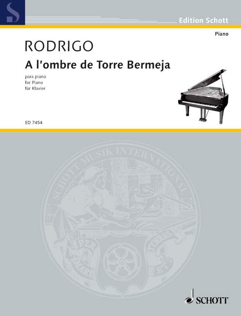 A l'ombre de Torre Bermeja  für Klavier  