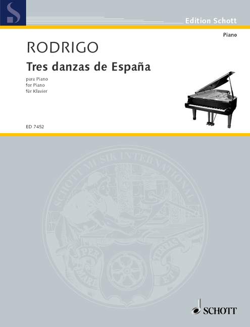 3 danzas de España  für Klavier  