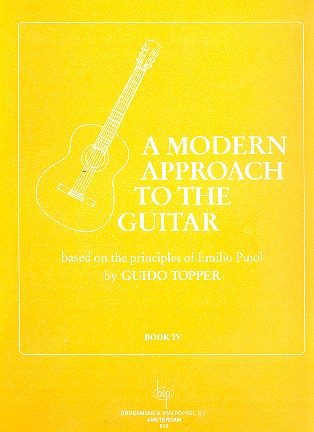 A modern Approach to the Guitar vol.4  for guitar  