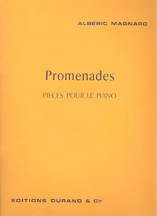 Pomenades &nbsp;&nbsp;pour piano&nbsp;&nbsp;