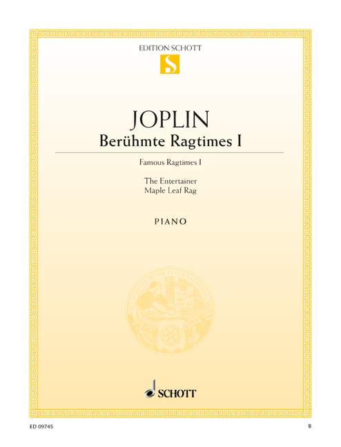 Berühmte Ragtimes Band 1  für Klavier  