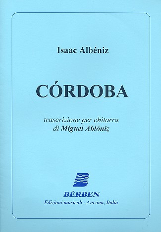 Cordoba da cantos de Espana  op.232,4  per chitarra  