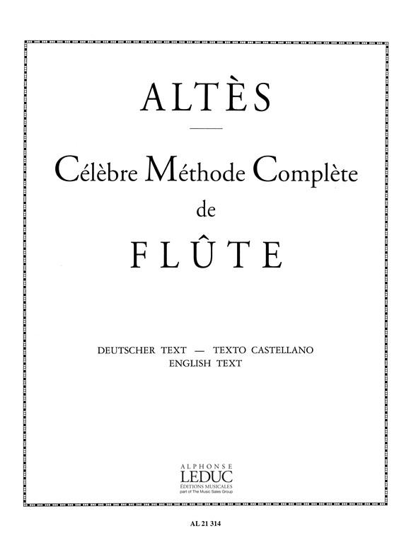 Célèbre méthode complète vol.2  pour flûte (fr/en/dt/cast)  