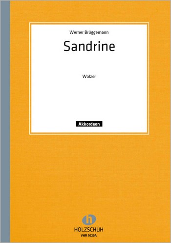 Sandrine Walzer  für Akkordeon (mit 2. Stimme)  
