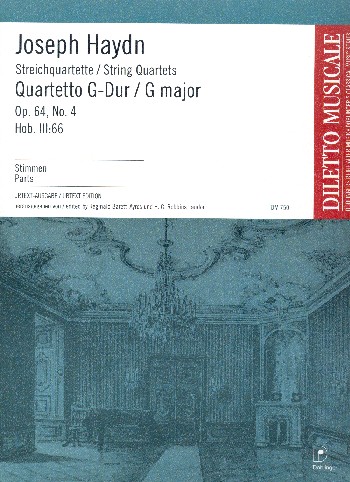 Streichquartett G-Dur op.64,4&nbsp;&nbsp;Hob.III:46&nbsp;&nbsp;Stimmen