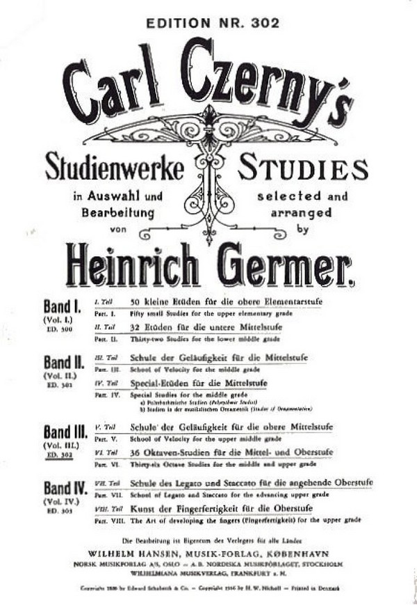 Ausgewählte Klavier-Etüden Band 3&nbsp;&nbsp;&nbsp;&nbsp;
