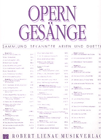 Der Hölle Rache  (aus 'Die Zauberflöte')  für hohe singstimme und Klavier  