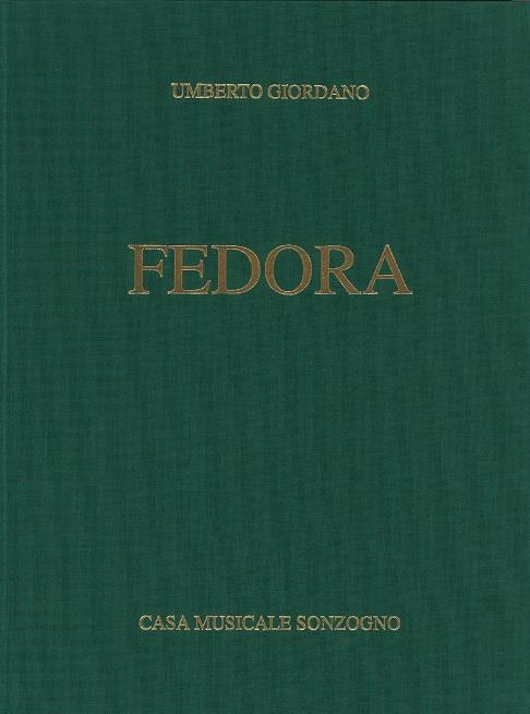Fedora  Klavierauszug (it)  