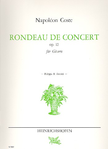 Rondeau de concert op.12   für Gitarre  