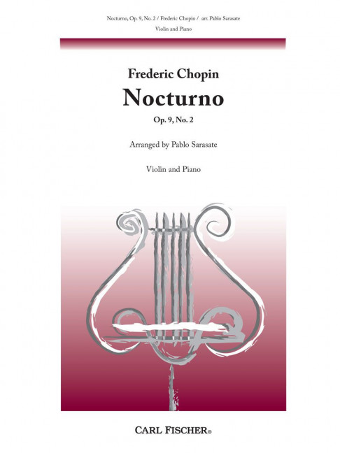 Nocturne E flat major op.9,2&nbsp;&nbsp;for violin and piano&nbsp;&nbsp;