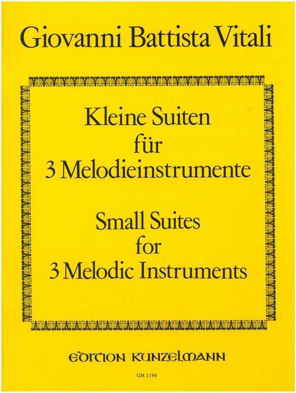 Kleine Suite  für 3 Melodieinstrumente und Klavier  