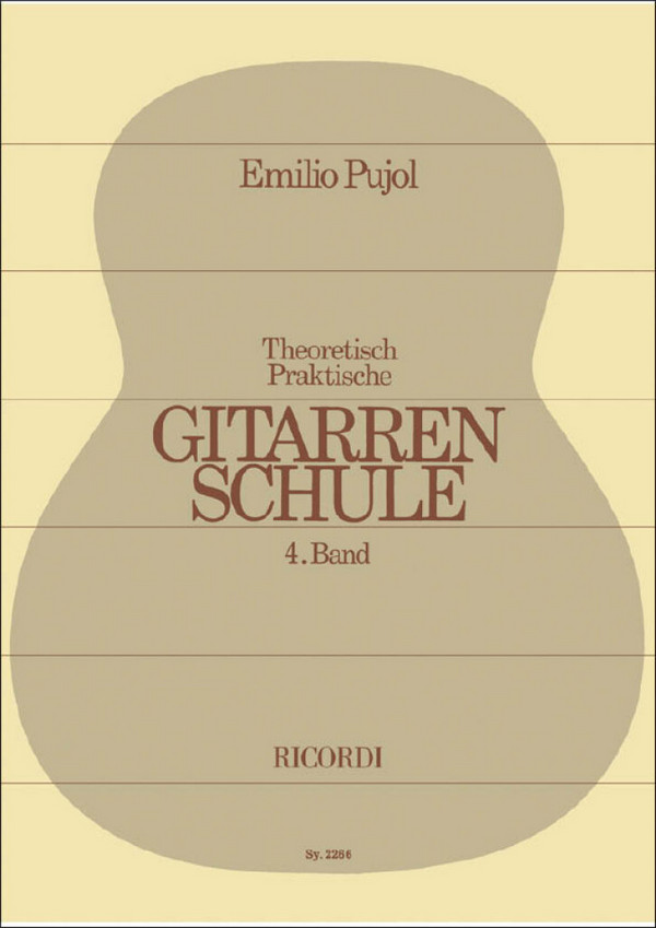 Theoretisch-praktische Gitarrenschule  Band 4  