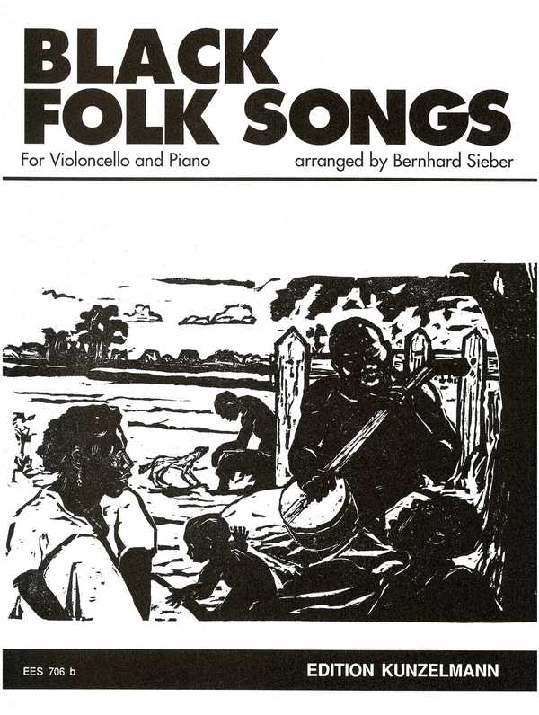 Black, Spirituals and Folk Songs Band 2&nbsp;&nbsp;für Violoncello und Klavier&nbsp;&nbsp;