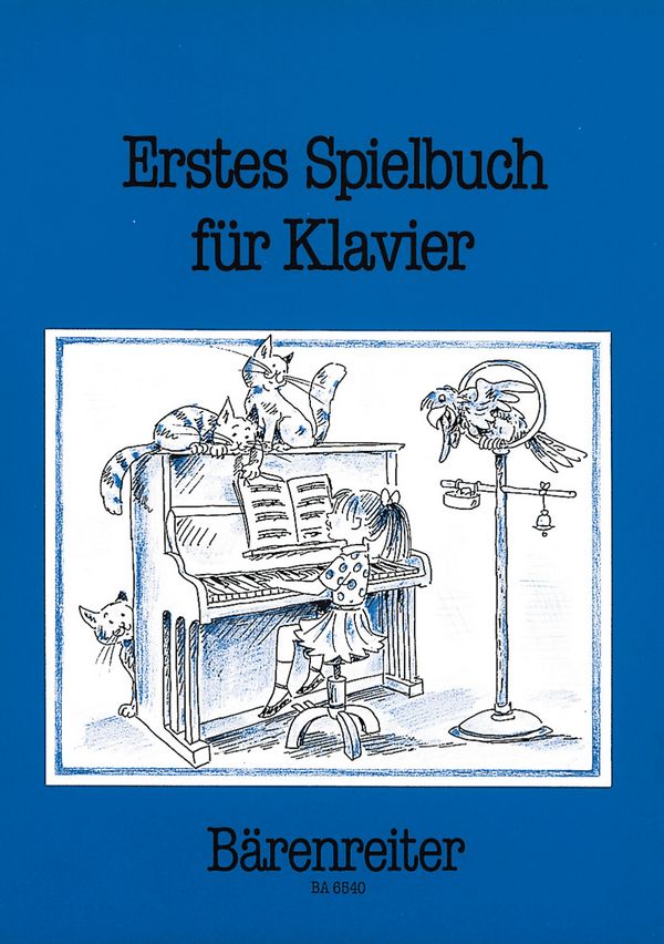 Erstes Spielbuch&nbsp;&nbsp;für Klavier zu 2 und 4 Händen&nbsp;&nbsp;