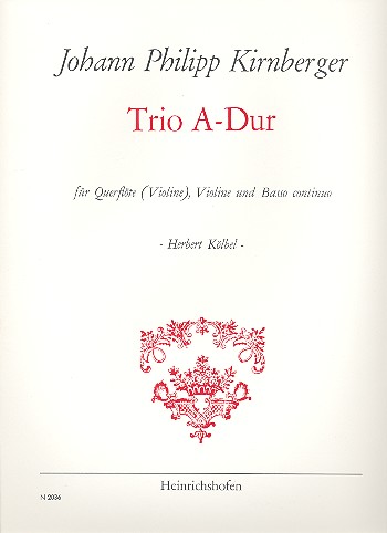 Trio A-Dur   für Flöte (Violine) und Bc  