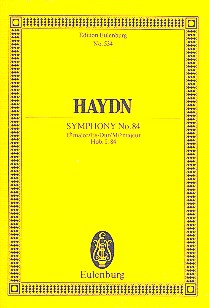 Sinfonie Es-Dur Nr.84 Hob.I:84&nbsp;&nbsp;für Orchester&nbsp;&nbsp;Studienpartitur