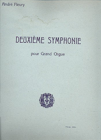 Symphonie no.2  pour orgue  