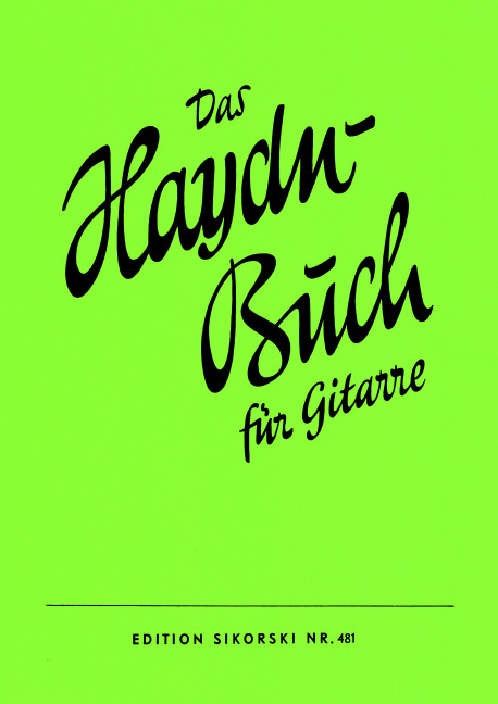 Das Haydn-Buch  für Gitarre  