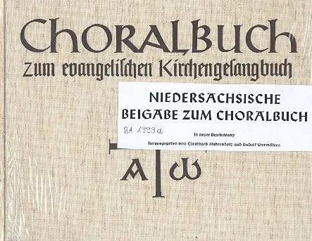 Choralbuch zum EG mit Anhang&nbsp;&nbsp;Niedersachsen (gebunden)&nbsp;&nbsp;