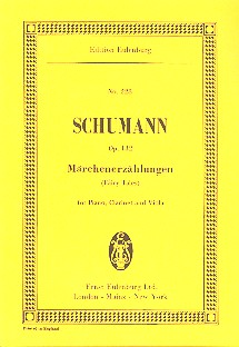 Märchenerzählungen op.132&nbsp;&nbsp;für Klarinette, Viola und Klavier&nbsp;&nbsp;Studienpartitur