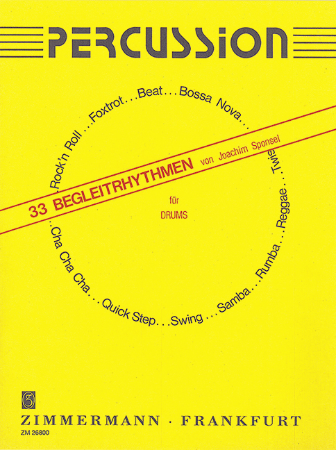 33 Begleitrhythmen  für Drums  
