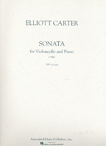 Sonata for violoncello and piano    