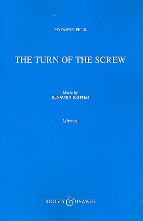 The Turn of the Screw op. 54&nbsp;&nbsp;&nbsp;&nbsp;Textbuch/Libretto