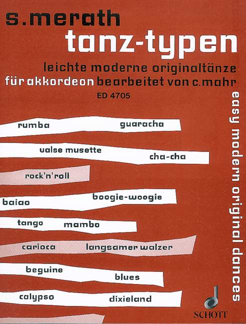 Tanz-Typen&nbsp;&nbsp;für Akkordeon&nbsp;&nbsp;