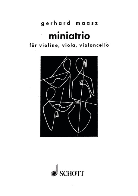 Miniatrio  für Violine, Viola und Violoncello  Stimmensatz