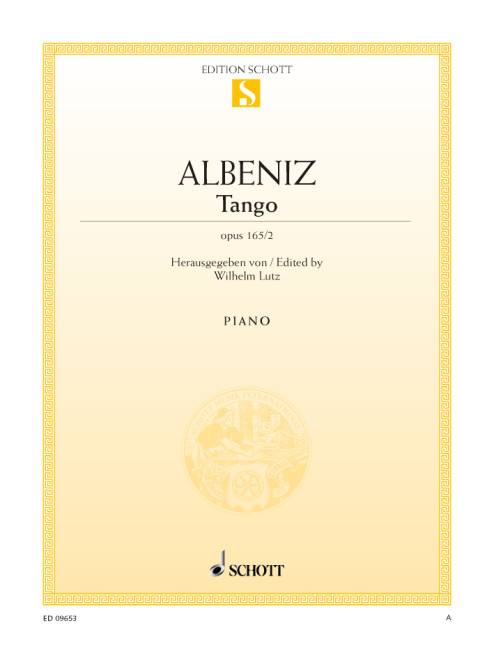 Tango op. 165/2  für Klavier  