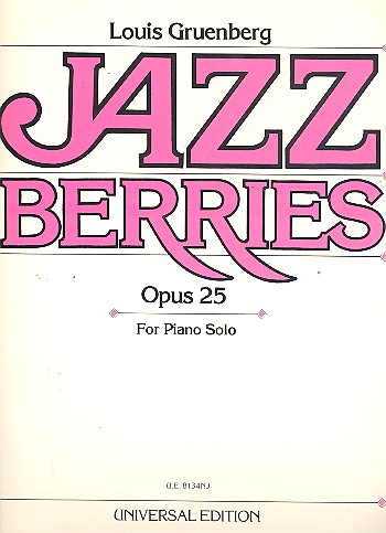 JAZZ BERRIES OP.25 FUER KLAVIER&nbsp;&nbsp;&nbsp;&nbsp;
