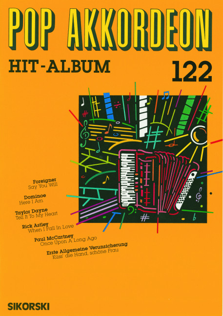 Pop Akkordeon Hit-Album Band 122&nbsp;&nbsp;&nbsp;&nbsp;