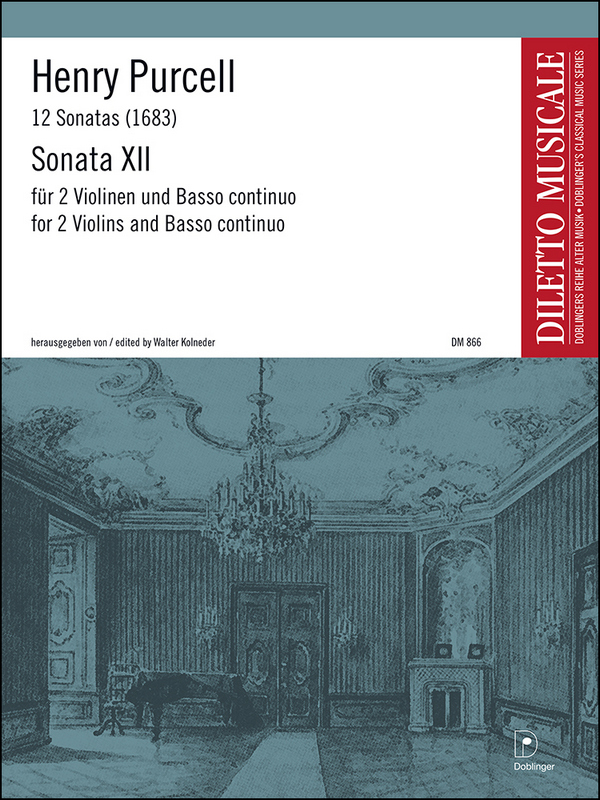 SONATE D-DUR NR.12 FUER&nbsp;&nbsp;2 VIOLINEN UND BC (1683)&nbsp;&nbsp;