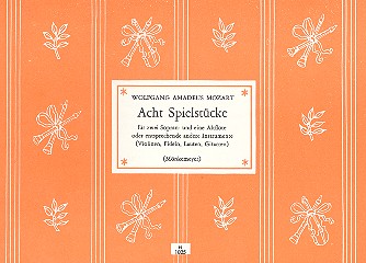 8 Spielstücke für 3 Blockflöten  (SSA),  Spielpartitur  
