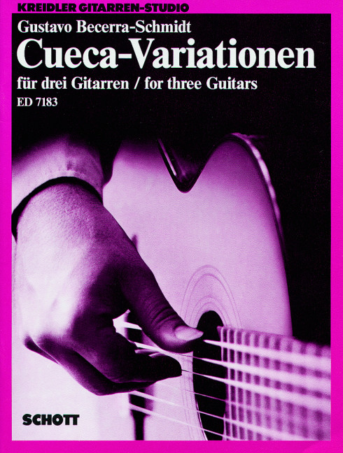 Cueca-Variationen&nbsp;&nbsp;für 3 Gitarren (auch chorisch)&nbsp;&nbsp;Partitur und Stimmen