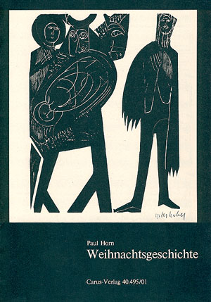 WEIHNACHTSGESCHICHTE FUER 2 SOLI,  KINDERCHOR UND INSTRUMENTE  PARTITUR (DT)