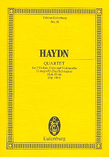 Streichquartett G-Dur op.64,4 Hob.III:66&nbsp;&nbsp;für Streichquartett&nbsp;&nbsp;Studienpartitur