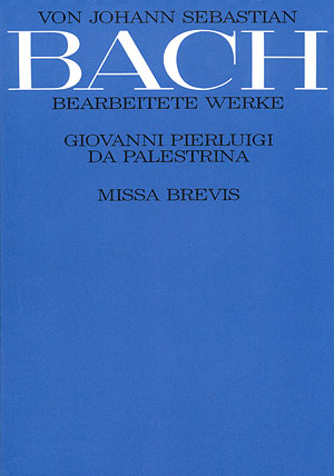 Missa brevis für gem Chor (SSATTB),  2 Trompeten, 4 Posaunen und Bc  Partitur (la)