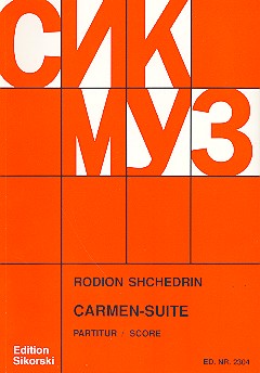 Carmen-Suite   für Orchester  Studienpartitur