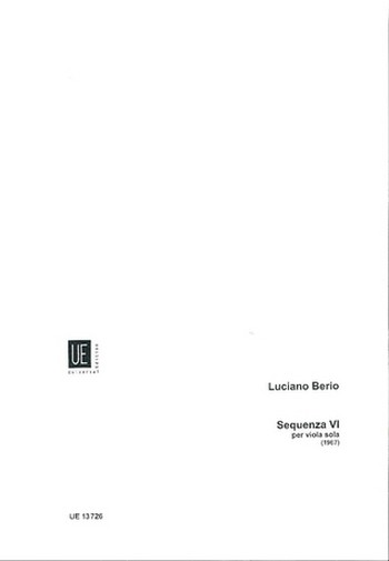 Sequenza 6 für Viola solo    