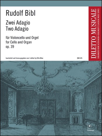 2 Adagios op.39 für  Violoncello und Orgel  