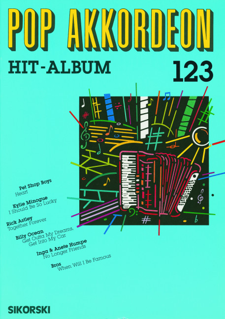 Pop Akkordeon Hit-Album Band 123&nbsp;&nbsp;&nbsp;&nbsp;