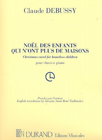 Noel des enfants qui n'ont plus de  maisons pour voix elevee et piano  (fr/en)