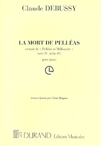 La mort de pelleas de  pelleas et melisande  pour piano