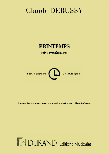 Printemps&nbsp;&nbsp;pour piano a 4 mains&nbsp;&nbsp;