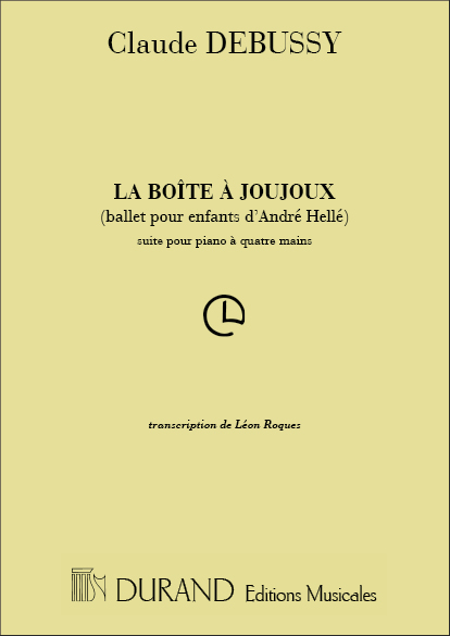 La boite a joujoux Ballet pour  enfants pour piano a 4 mains  