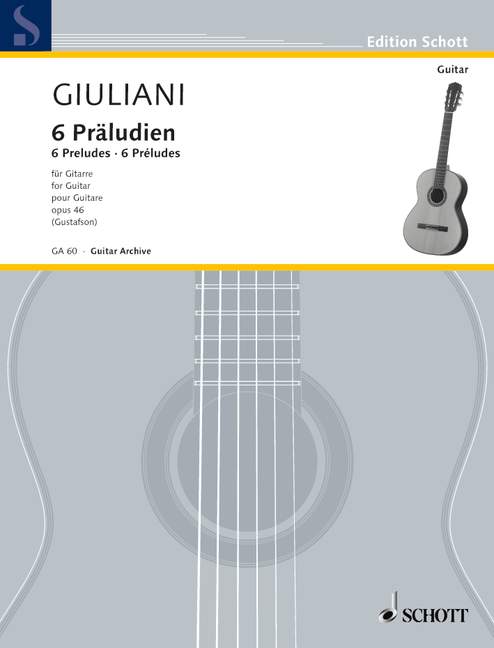 6 Präludien op.46&nbsp;&nbsp;für Gitarre&nbsp;&nbsp;