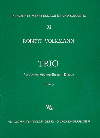 Klaviertrio op.5    