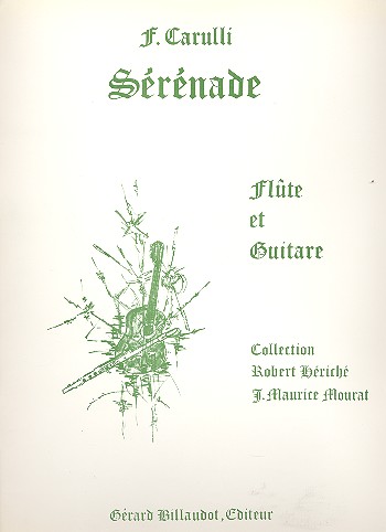 Serenade ut majeur pour flute et&nbsp;&nbsp;guitare&nbsp;&nbsp;