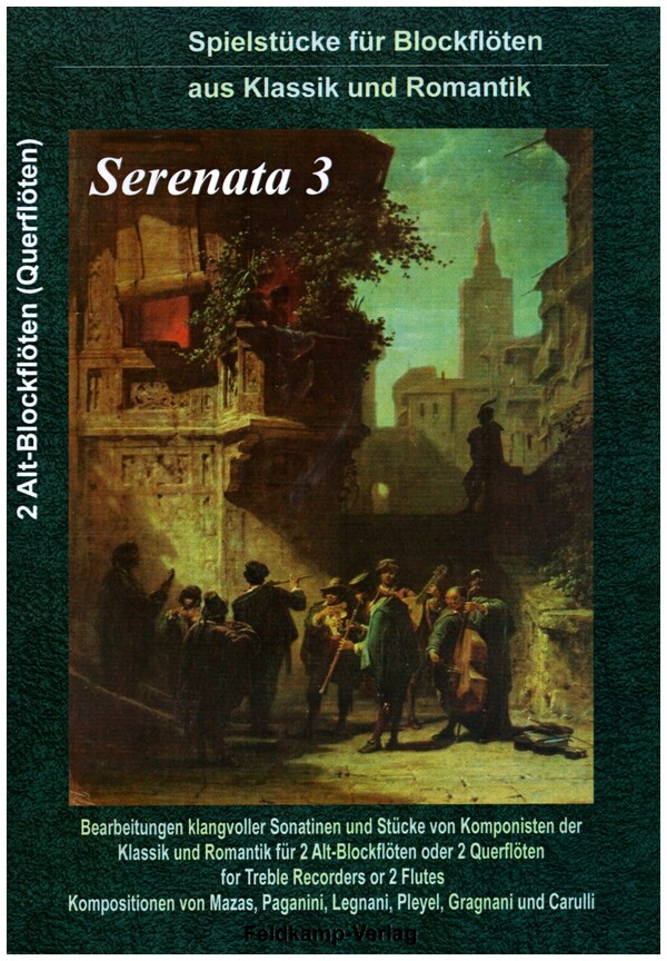 Serenata Band 3  für 2 Altblockflöten  Partitur